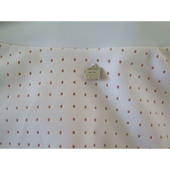 Fabletics Size S White Valentina Bikini Bottom Swimsuit Perforated Lined - Picture 4 of 7